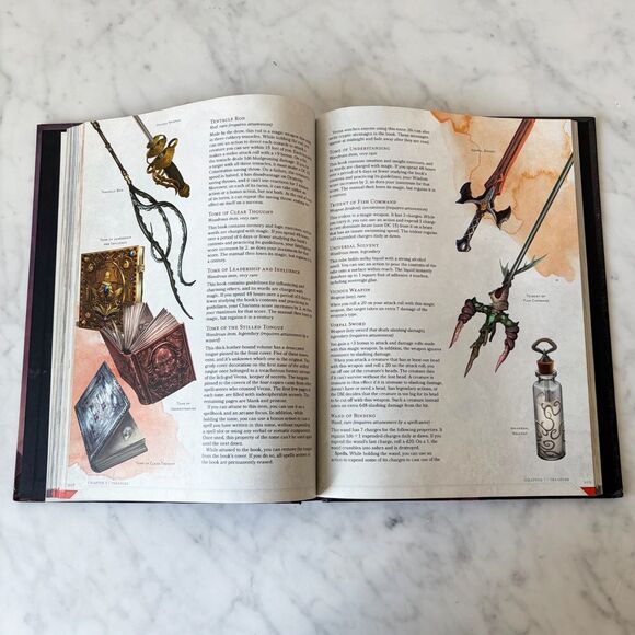 D & D Dungeon Master's Guide Dungeons & Dragons Hardcover Book 1st Printing 2014 - Picture 7 of 9